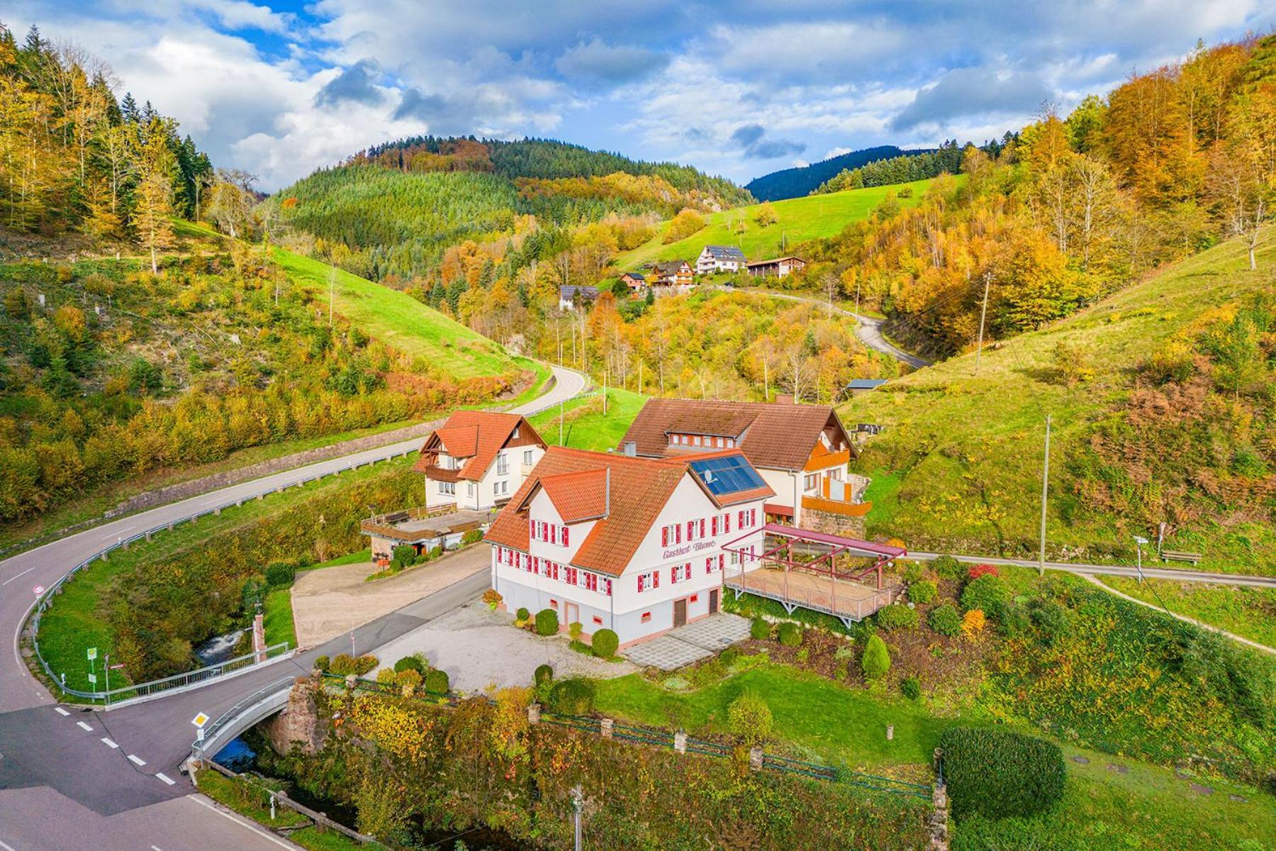 Hotel - Gasthof Blume Oppenau Esterno foto